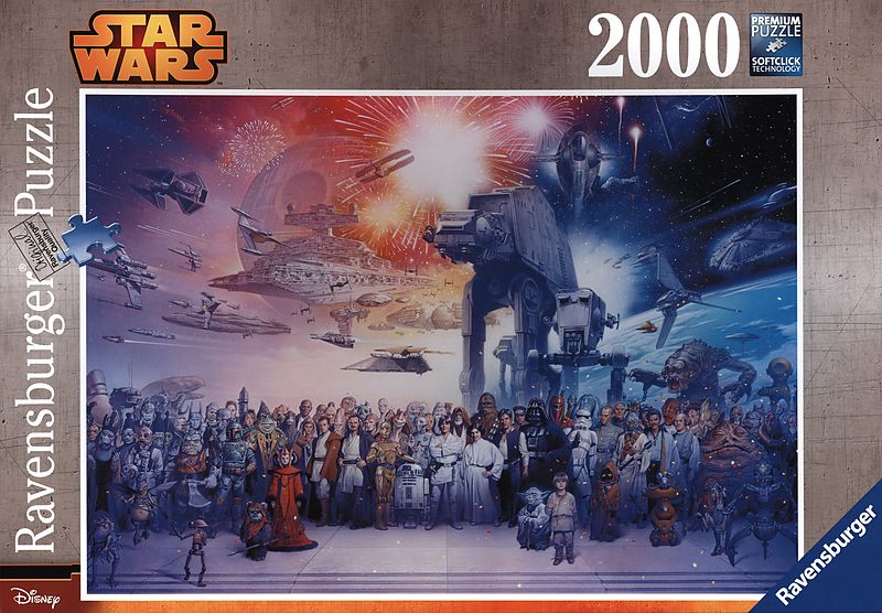 Star Wars : L'Univers Star Wars - Puzzle [2000 pièces] - exlibris.ch