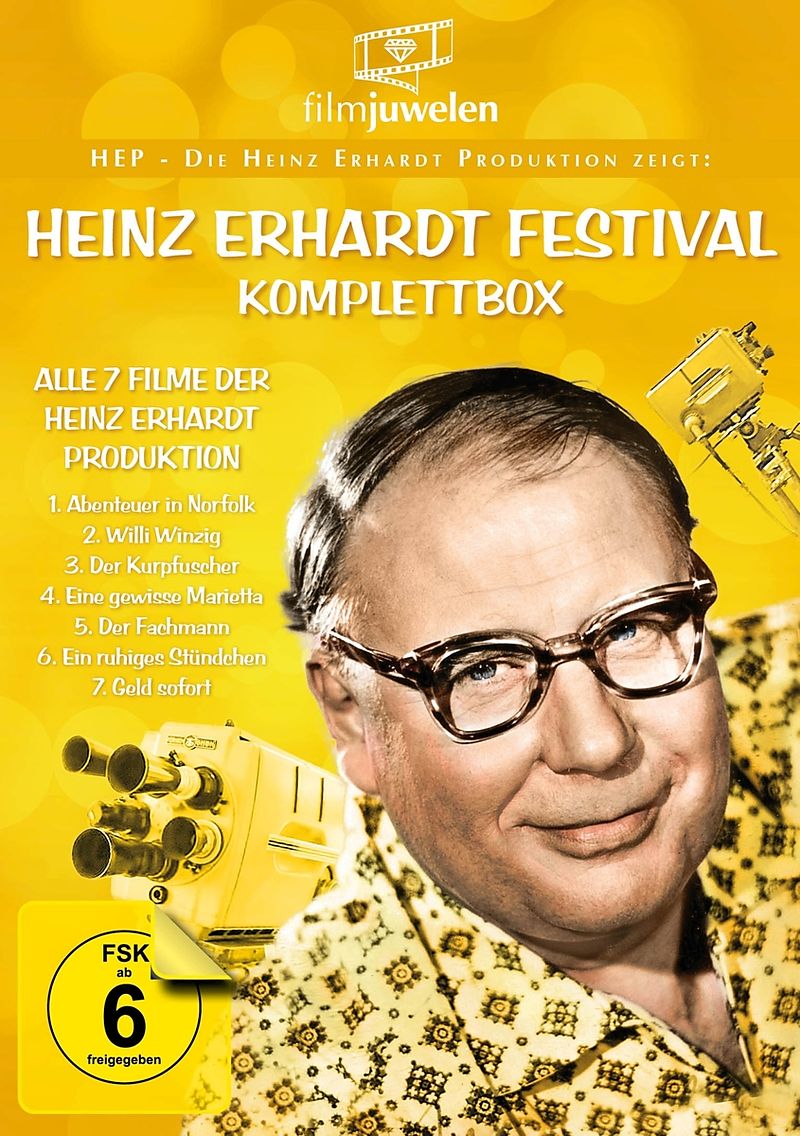 Heinz Erhardt Festival - DVD - online kaufen | exlibris.ch