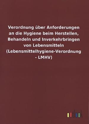 verordnung ueber lebensmittelhygiene